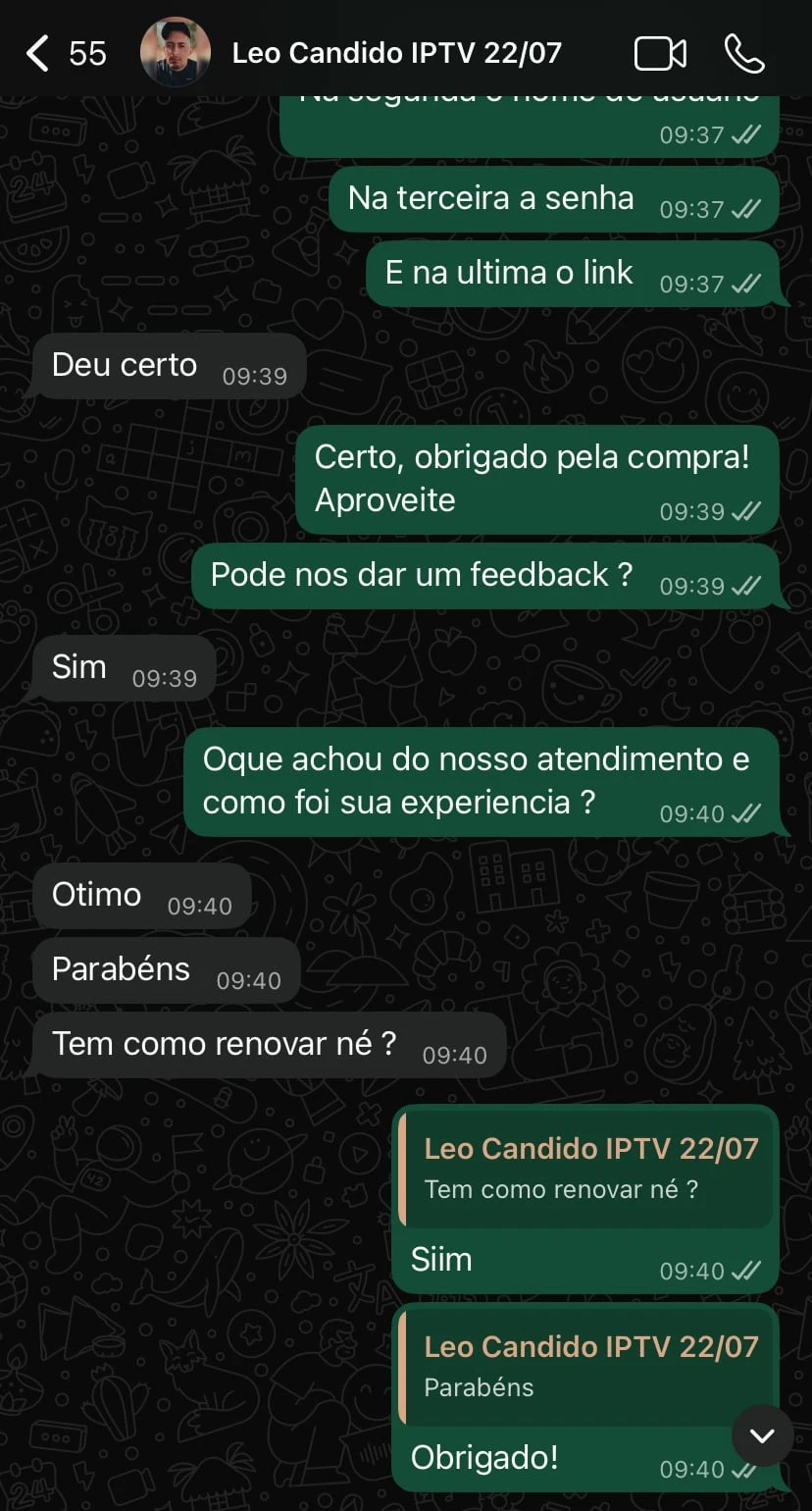 Feedback de Cliente Inspiração Flix 3