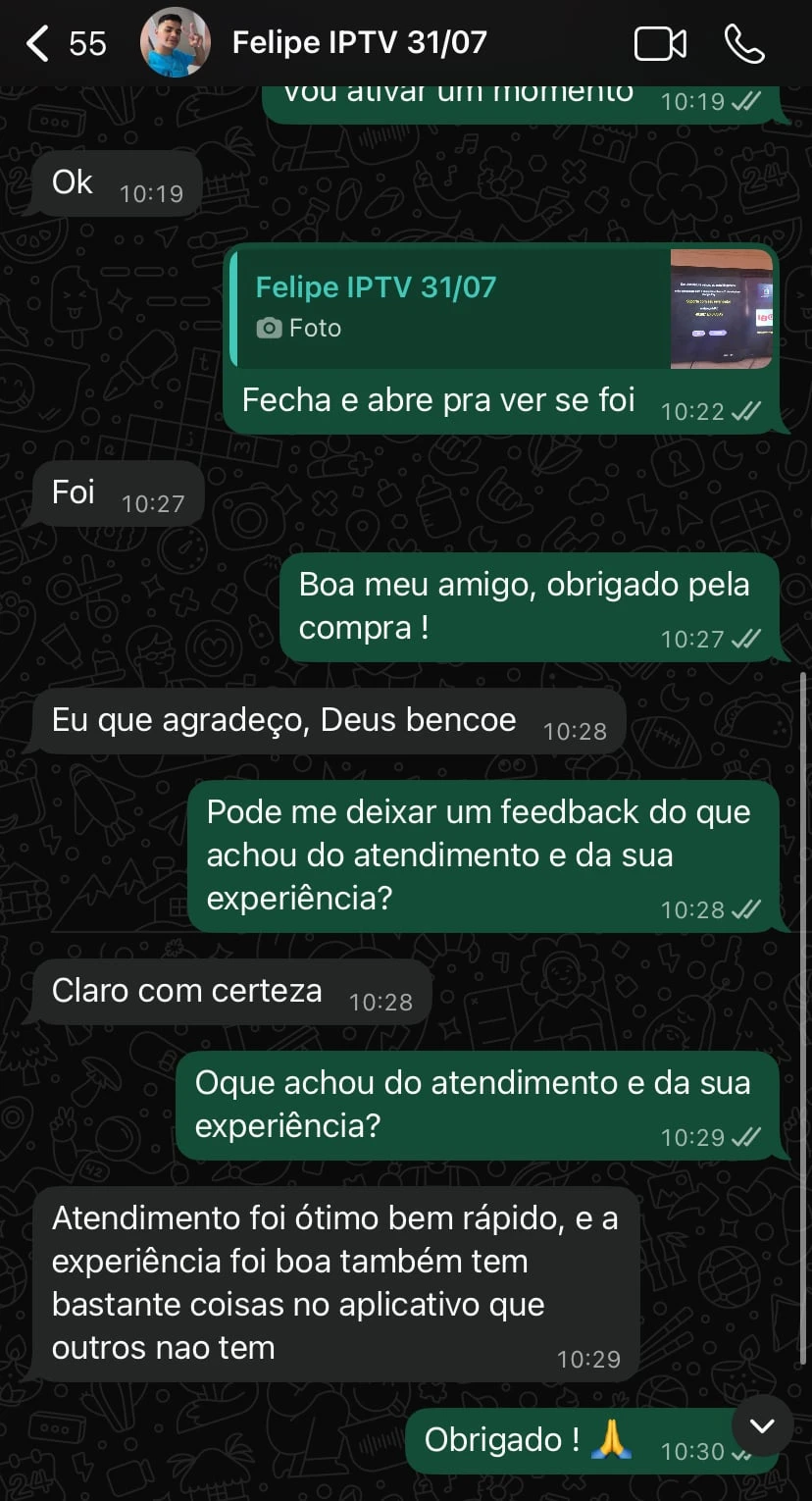Feedback de Cliente Inspiração Flix 4