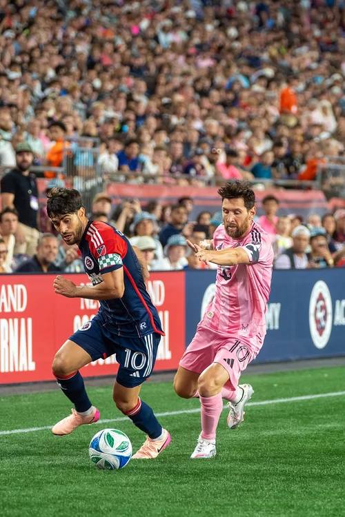 Lionel Messi em partida do Inter Miami