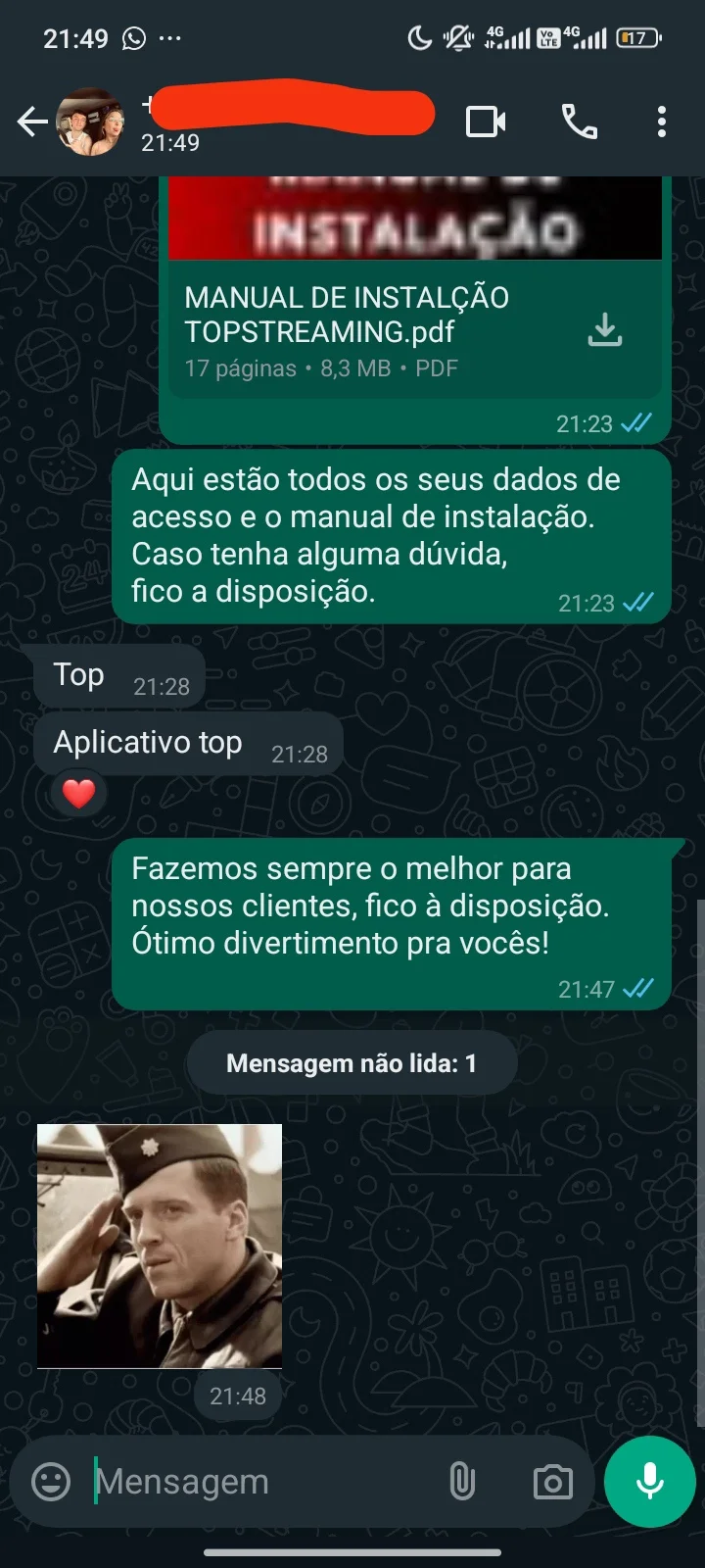 Depoimento WhatsApp 8