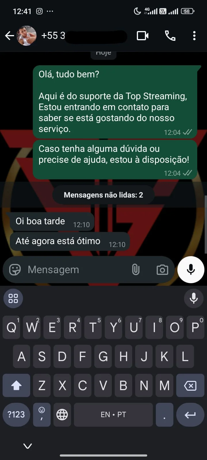 Depoimento WhatsApp 2