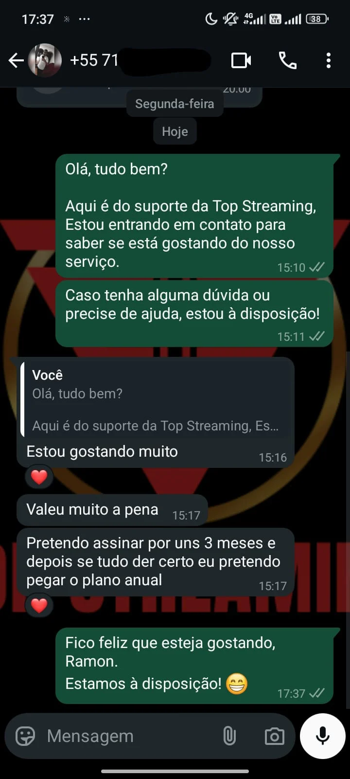 Depoimento WhatsApp 4