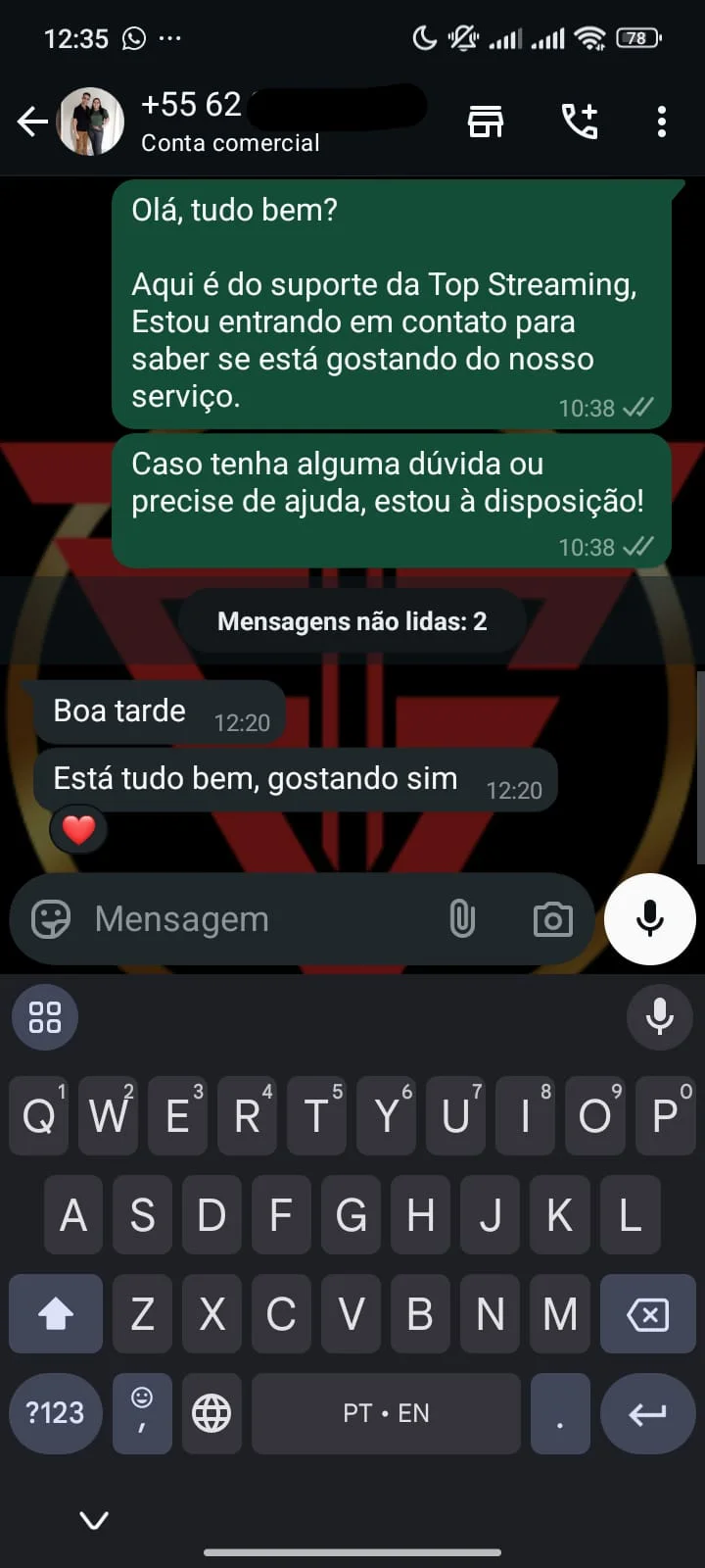 Depoimento WhatsApp 5